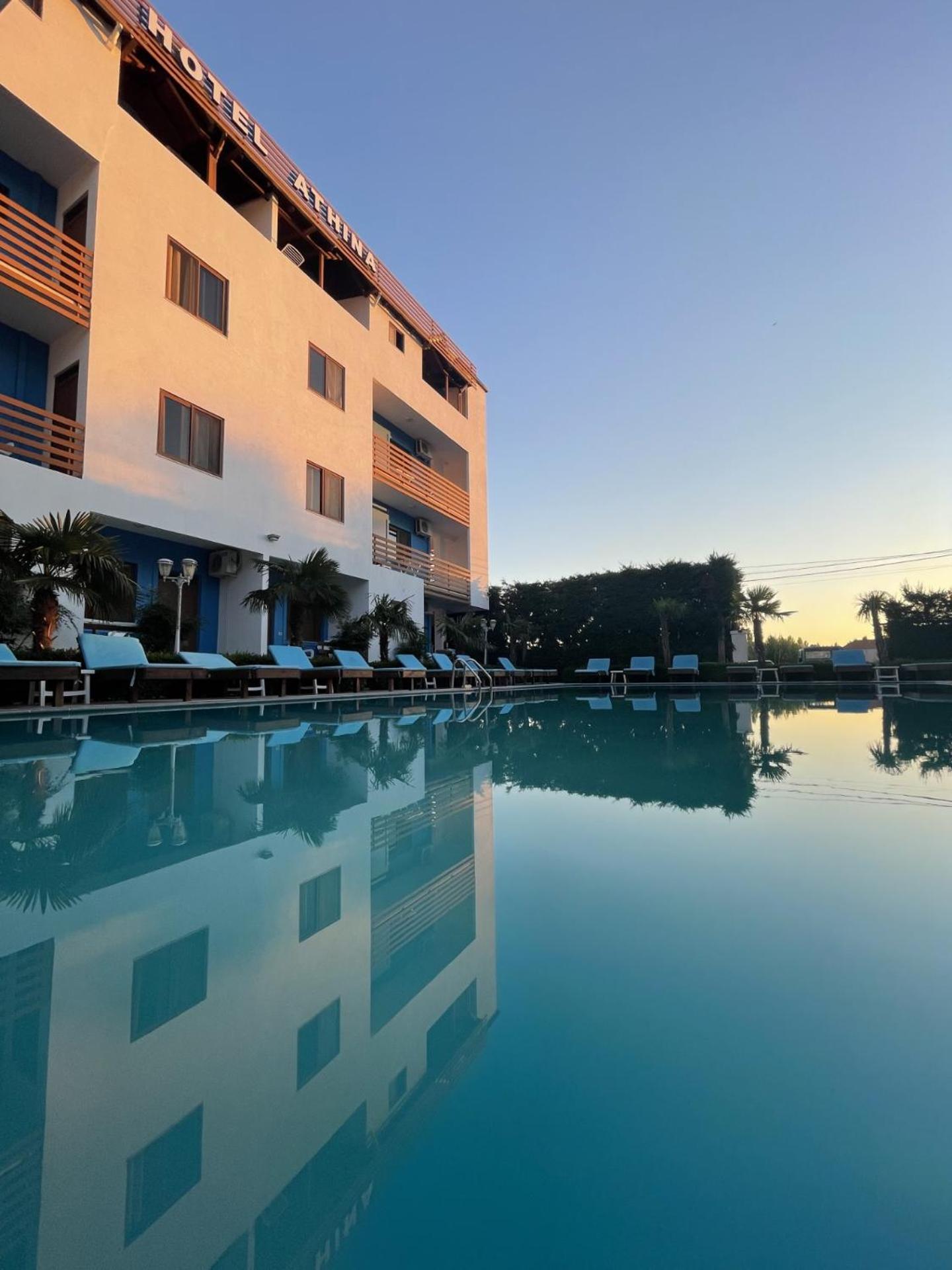 Hotel Athina Velipojë Exteriér fotografie